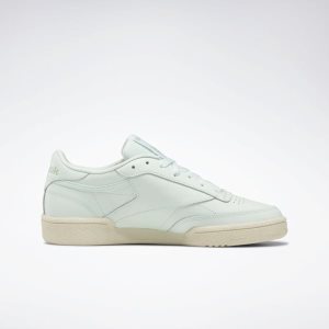 Adidasy Damskie Reebok Club C 85 Turkusowe/Białe PL 15QGADS